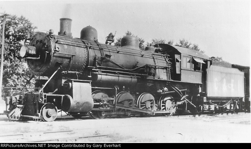 CEI 2-8-0 #851 - Chicago & Eastern Illinois